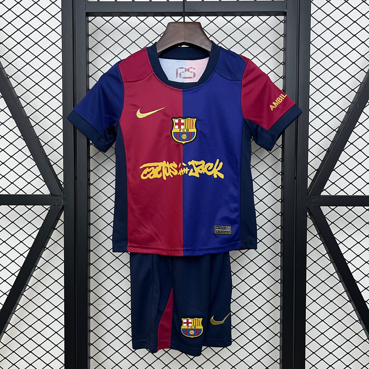 BARCELONA I 25/26 CONJUNTO INFANTIL