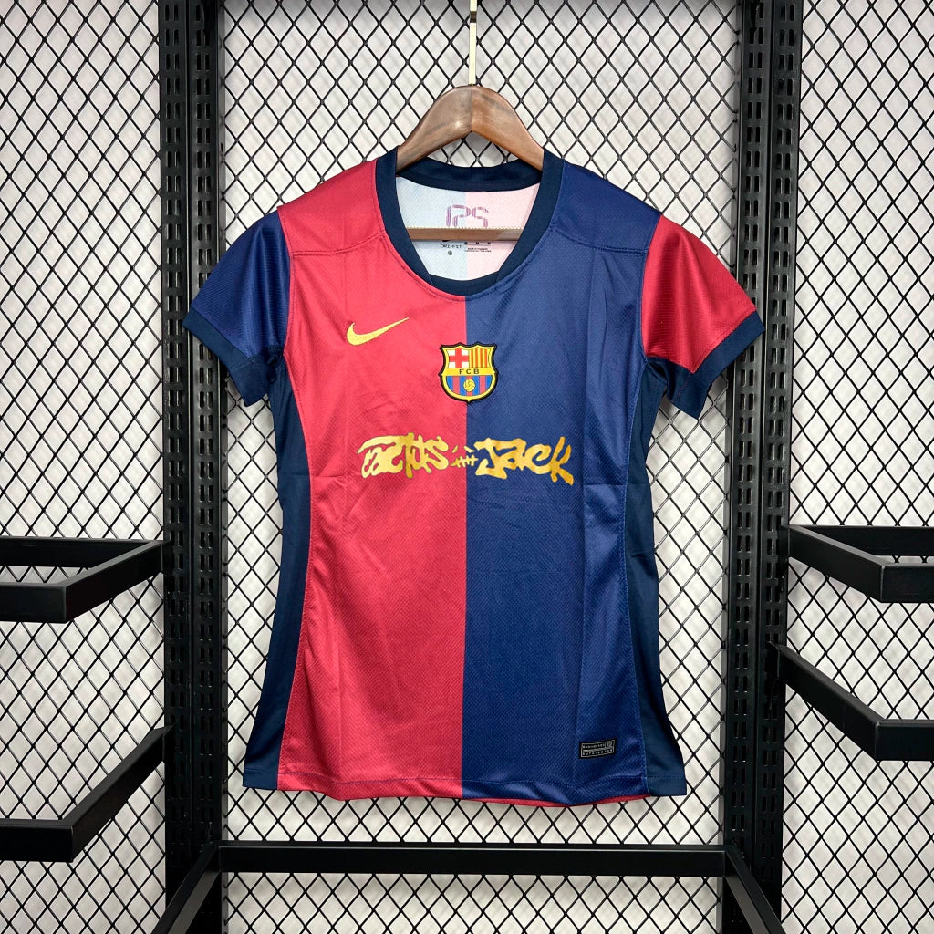 CAMISA BARCELONA HOME X TRAVIS SCOTT 24/25