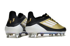 BOTA DE FUTBOL ADIDAS F50 SG ELITE - DORADA - ED. MESSI
