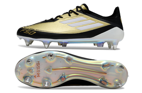 BOTA DE FUTBOL ADIDAS F50 SG ELITE - DORADA - ED. MESSI