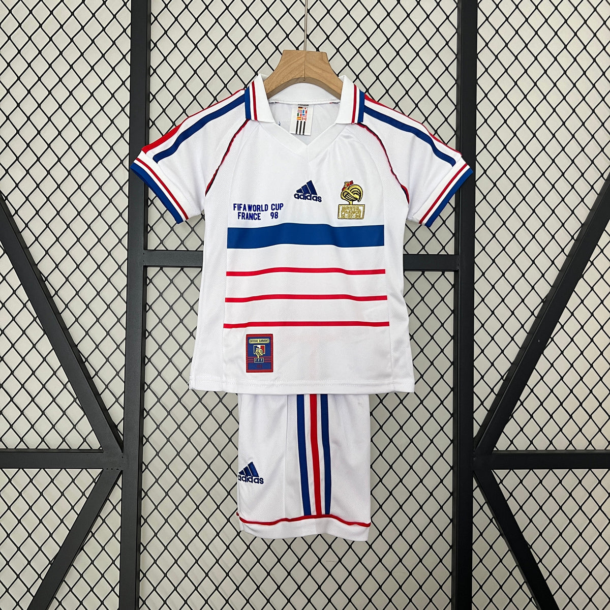 FRANCIA ESPECIAL FINAL MUNDIAL II 1998 CONJUNTO INFANTIL (RETRO)