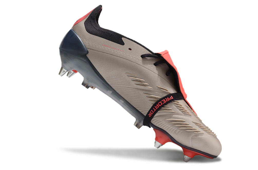BOTA DE FUTBOL ADIDAS PREDATOR TONGUE SG ELITE- CINZA