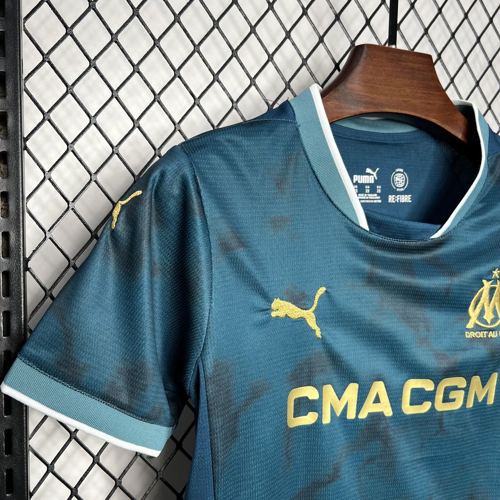 OLYMPIQUE DE MARSEILLE  II 24/25 CONJUNTO INFANTIL