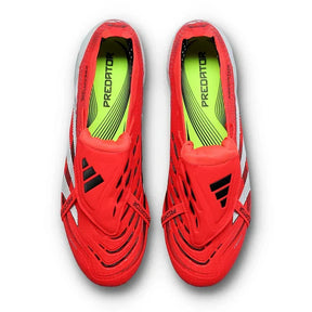 BOTA DE FUTBOL ADIDAS PREDATOR TONGUE FG ELITE - ROJO/BLANCO