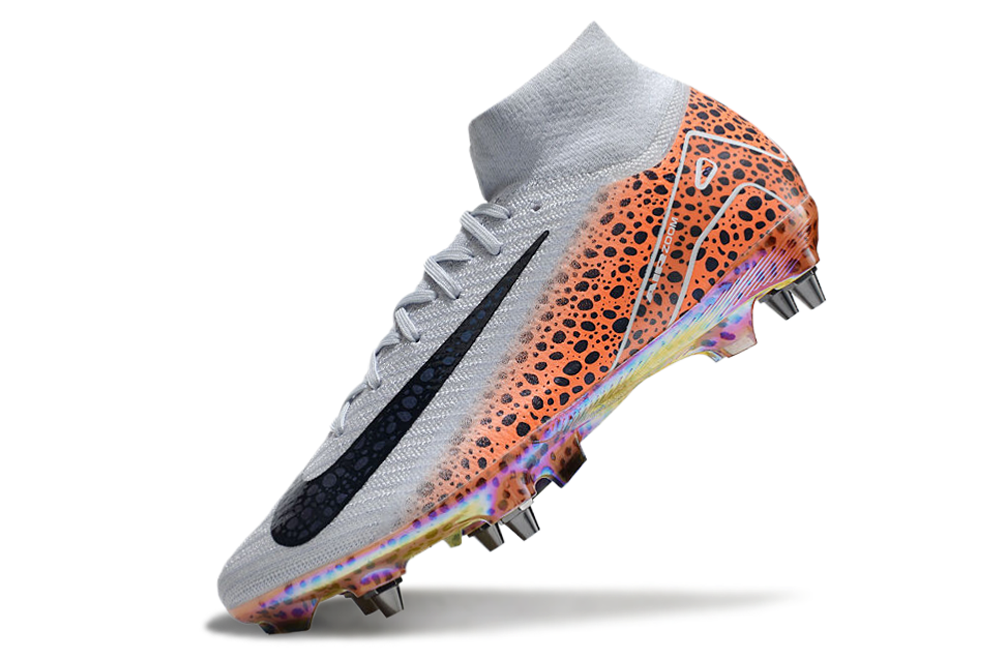 BOTA DE FUTBOL NIKE MERCURIAL SAFARI SUPERFLY SG 10 ELITE - ELETRIC PACK